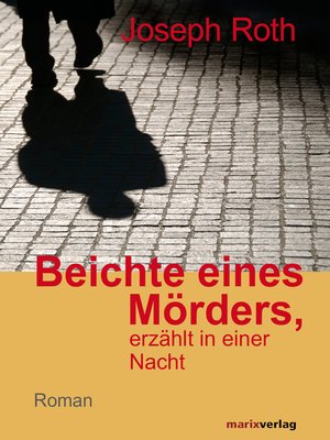 cover image of Beichte eines Mörders, erzählt in einer Nacht